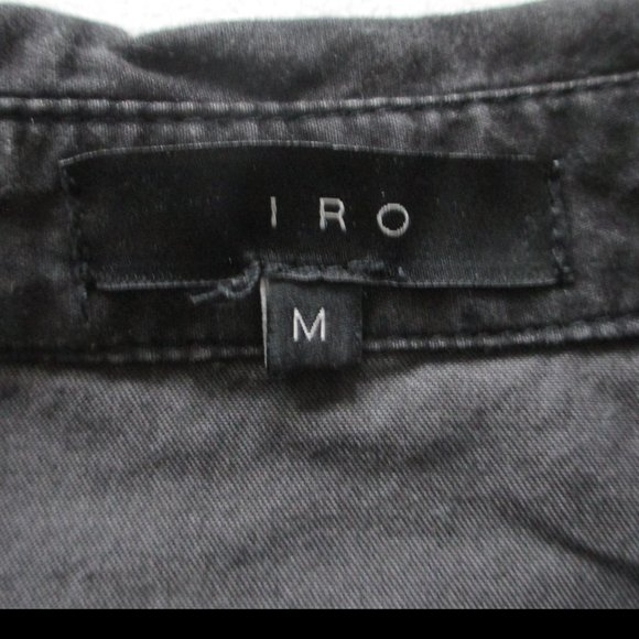 IRO DENIM BUTTON DOWN SHIRT - Picture 4 of 13
